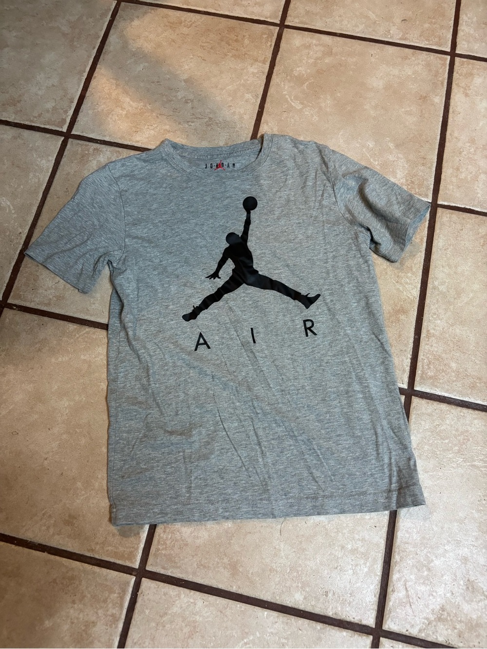 Boys Jordan Air Short Sleeve Tee Size L(10-12) Preowned